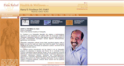 Desktop Screenshot of painreliefhealthandwellness.com